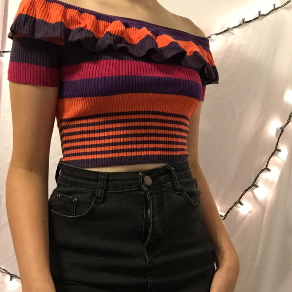 kimchi blue off the shoulder shirt